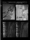 Woman murdered; NC Highway Department meeting; Amphitheatre at College (4 Negatives) , December 1955-February 1956, undated [Sleeve 30, Folder a, Box 9]